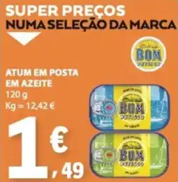 E.Leclerc atum em posta em azeite bom petisco promoção