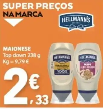 E.Leclerc Hellmann's maionese promoção