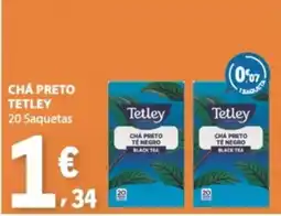 E.Leclerc chá preto tetley promoção