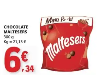 E.Leclerc Chocolate maltesers promoção