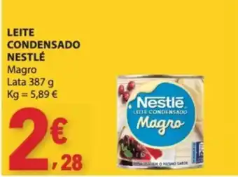 E.Leclerc Leite condensado nestlé magro promoção