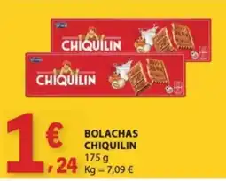 E.Leclerc bolachas chiquilin promoção