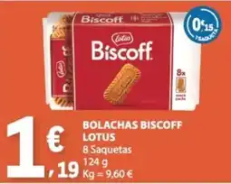 E.Leclerc Bolachas biscoff lotus promoção