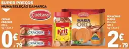 E.Leclerc Cuétara cream cracker promoção