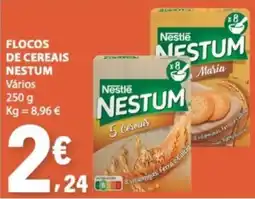 E.Leclerc Flocos de cereais nestum promoção
