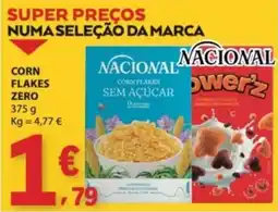 E.Leclerc Nacional corn flakes sem açúcar promoção