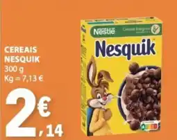 E.Leclerc Cereais nesquik nestlé promoção