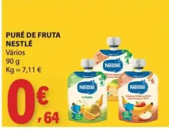 E.Leclerc puré de fruta nestlé promoção