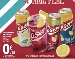 E.Leclerc Tinto/branco de verano la casera promoção