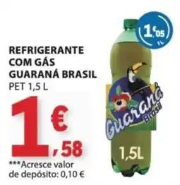 E.Leclerc Refrigerante com gás guaraná brasil promoção