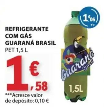 E.Leclerc Refrigerante com gás guaraná brasil promoção