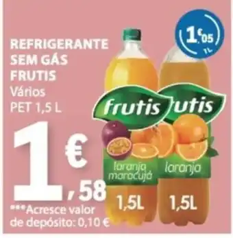 E.Leclerc frutis refrigerante sem gás promoção