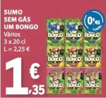E.Leclerc sumo sem gás um bongo promoção