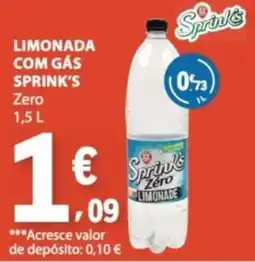 E.Leclerc Limonada com gás sprink's zero promoção