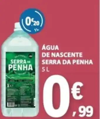 E.Leclerc Água de nascente serra da penha promoção