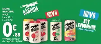 E.Leclerc Sidra bandida maçã promoção