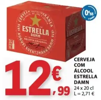 E.Leclerc Cerveja com álcool estrella damn promoção
