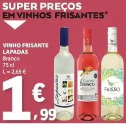 E.Leclerc vinho frisante lapadas branco promoção