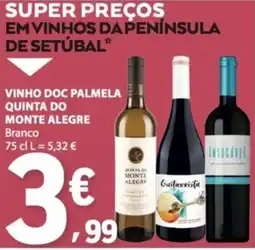 E.Leclerc Vinho doc palmela quinta do monte alegre branco promoção