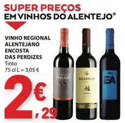 E.Leclerc vinho regional alentejano encosta das perdizes promoção