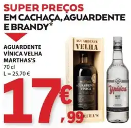 E.Leclerc Aguardente Vinica Velha Marthas's promoção