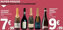 E.Leclerc Espumante Raposeira Reserva meio seco promoção