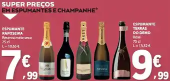 E.Leclerc Espumante Raposeira Reserva meio seco promoção