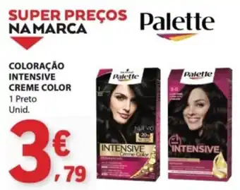E.Leclerc Palette coloração intensive creme color promoção