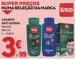E.Leclerc Champô anti-queda kerzo promoção