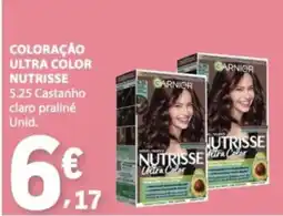 E.Leclerc Garnier coloração ultra color nutrisse promoção