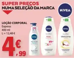 E.Leclerc Loção corporal nivea promoção