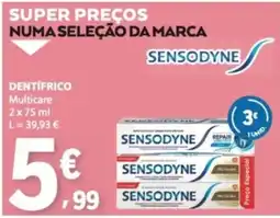 E.Leclerc Dentífrico sensodyne multicare promoção