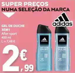 E.Leclerc Adidas gel de duche promoção