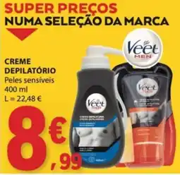 E.Leclerc Creme depilatório veet men promoção