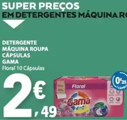 E.Leclerc Detergente máquina roupa cápsulas gama floral 10 cápsulas promoção