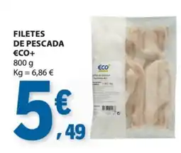 E.Leclerc Filetes de pescada eco+ promoção