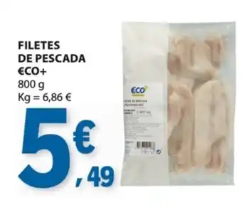 E.Leclerc Filetes de pescada eco+ promoção