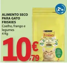 E.Leclerc Alimento seco para gato friskies promoção