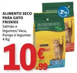 E.Leclerc Alimento seco para gato friskies promoção