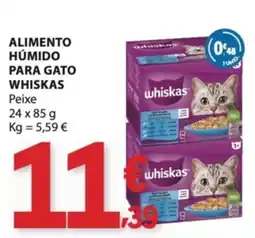 E.Leclerc Alimento húmido para gato whiskas peixe promoção