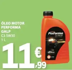 E.Leclerc Óleo motor galp performa promoção