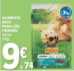 E.Leclerc alimento seco para cão friskies promoção