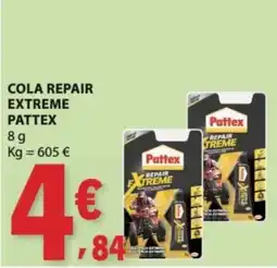 E.Leclerc cola repair extreme pattex promoção