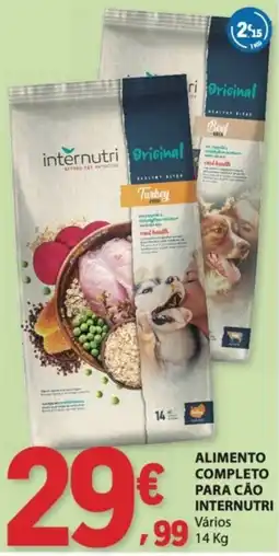 E.Leclerc Alimento completo para cão internutri promoção