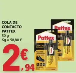 E.Leclerc Cola de contacto pattex promoção