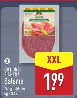 ALDI GUT DREI EICHEN Salame XXL promoção