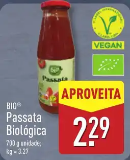 ALDI BIO Passata Biológica promoção