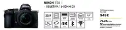 El Corte Inglés Nikon - z50 ii promoção