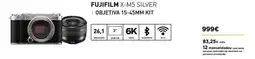 El Corte Inglés Fujifilm - x-m5 silver promoção