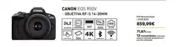 El Corte Inglés Canon - eos r50v, objeitiva fr-s 14-30mm promoção